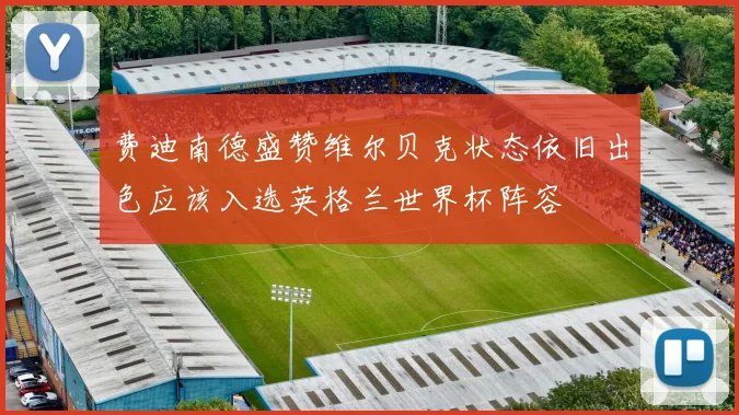 费迪南德盛赞维尔贝克状态依旧出色应该入选英格兰世界杯阵容